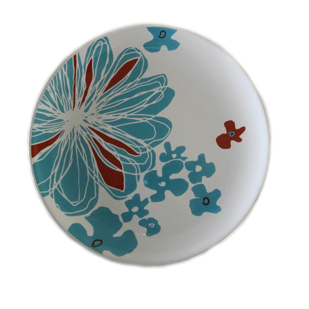 IKEA Light Turquoise Bullra Dinner Plate #15199